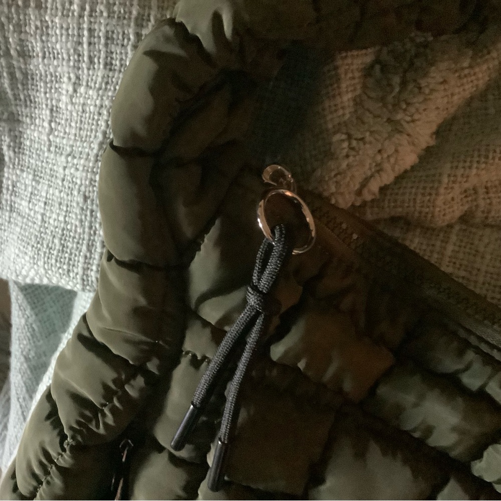 Free People Quilted Bag-Olive/New - Picture 5 of 6